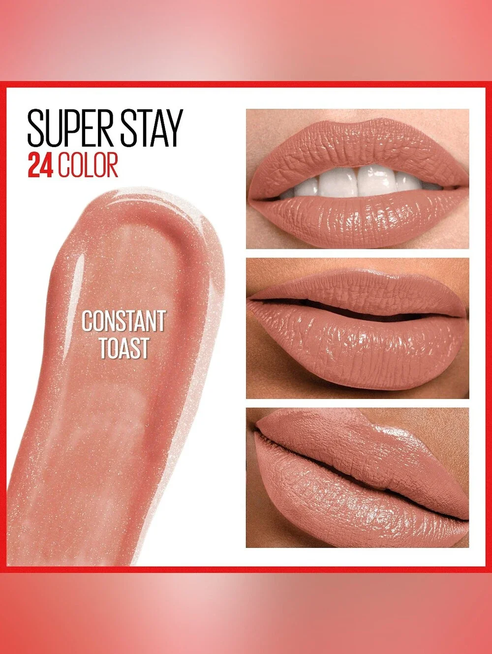 Maybelline SuperStay 24 2-Step Liquid Lipstick  136 Constant Toast